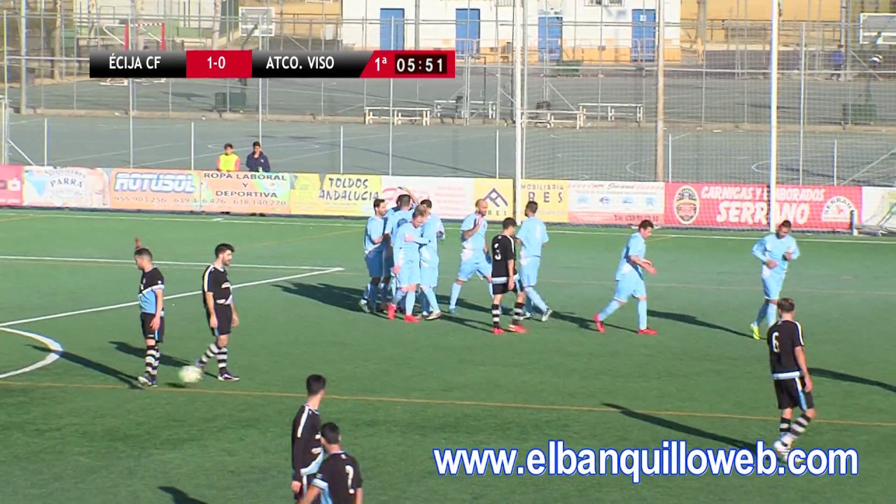 Écija CF 2-0 Atco Viso