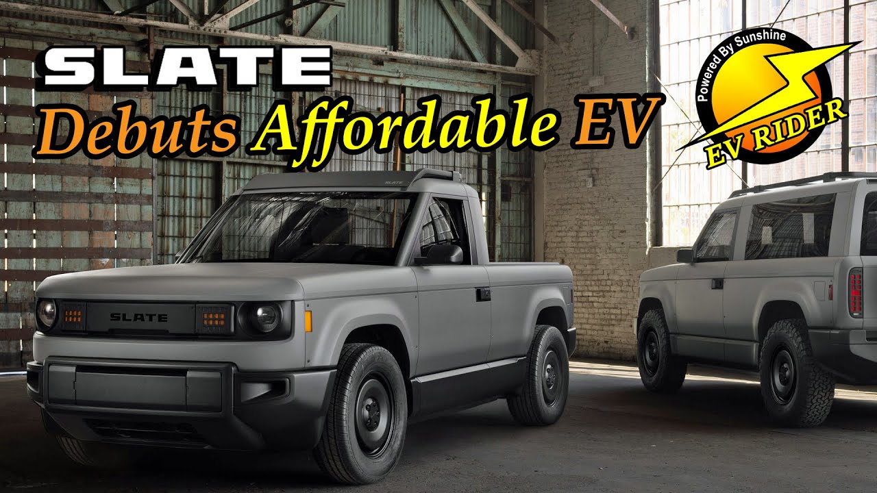 Clean Slate: Finally, A Compact Entry Level EV Pickup