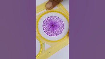 How many rotations did the pen make in total? ?? #spirograph #shorts #2024 #raniart