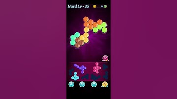 Block! Hexa Puzzle~intermediate  block 5 to 6 levels level~35