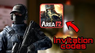 Area F2 | how to get invitation code and the game requirements