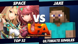 UFA 2022 - Jake (Steve) Vs. Space (Pyra Mythra) SSBU Ultimate Tournament screenshot 2