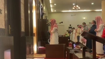 سورة الرحمن من صلاة التراويح 27/9/1442 للقارئ عبدالله الخلف