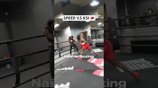SPEED V.S KSI 🥊 #speed #ksi #ishowspeed #boxing #fight #ko #fighting #viral #stream #mma #shorts