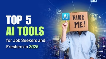 Job Search Tools for 2025 | How to Boost Your Career with AI | Career Tips for Freshers