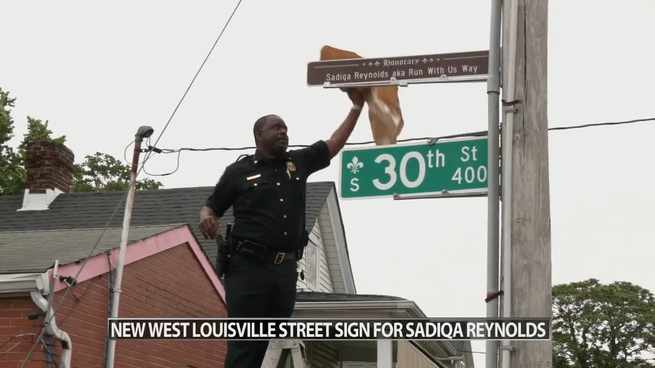 Louisville dedicates street to west end community leader Sadiqa Reynolds