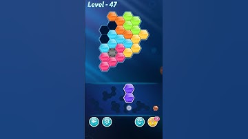 Block Hexa Puzzle Advanced Level 47 Walkthrough