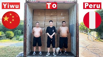 Yiwu Agent: Source & Load & Ship 40HQ From Yiwu To Peru