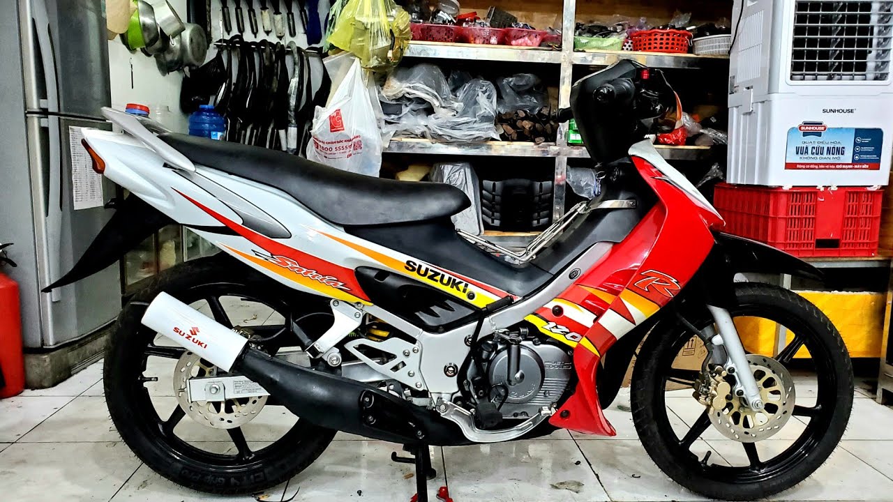 Satria 2000 trắng vàng đen  31tr500 call0977896908  YouTube