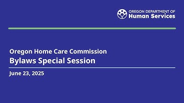 OHCC Bylaws Special Session June 23, 2025