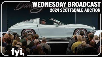 2024 SCOTTSDALE WEDNESDAY BROADCAST - Wednesday, January 24  - BARRETT-JACKSON 2024 AUCTION