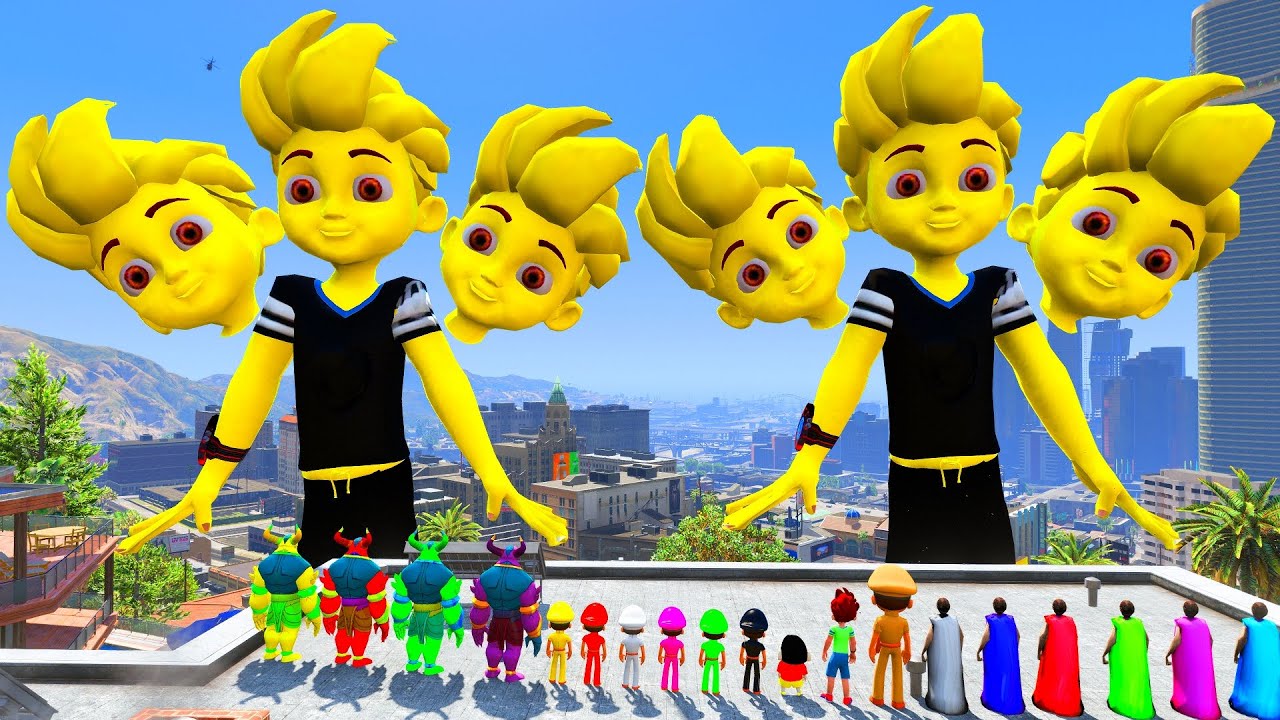 LITTLE SINGHAM WITH SHIVA KICKO SHINCHAN FOUND BIGGEST EVER KICKO IN GTA 5 #95