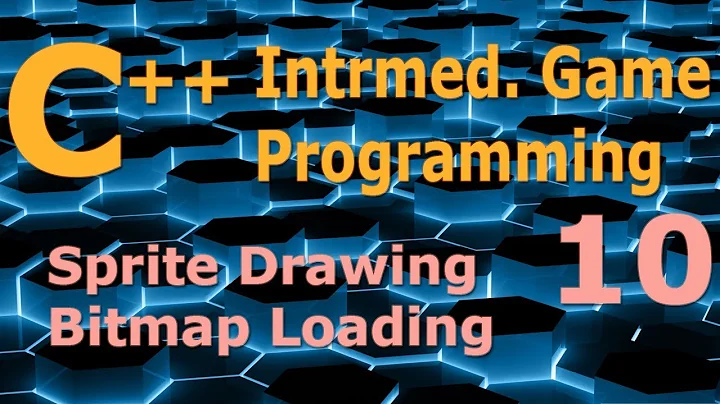 Intermediate C++ Game Programming DirectX [Sprite Drawing / Bitmap Loading] Tutorial 10