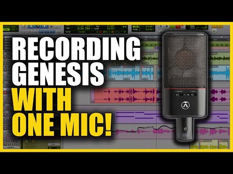 Recording Genesis with ONE MIC! - Austrian Audio OC18