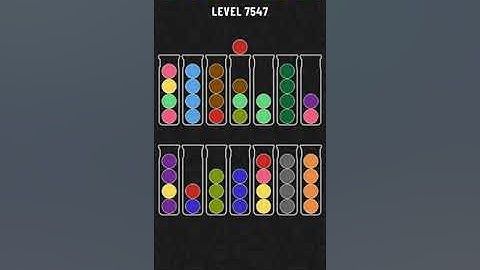 Ball Sort Puzzle Level 7547
