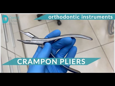 Orthodontic INSTRUMENTS - Crampon pliers