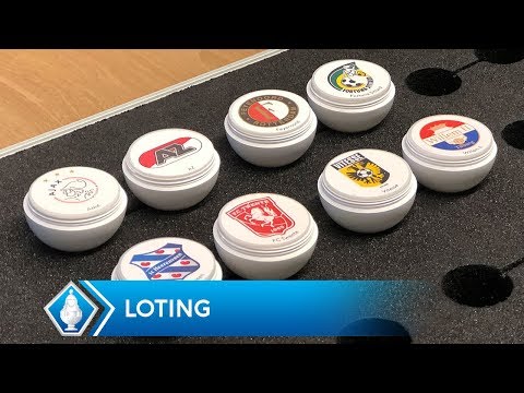 Loting kwartfinales TOTO KNVB Beker