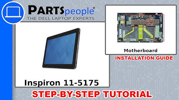 Dell Latitude 11-5175 (T04E001) Motherboard How-To Video Tutorial