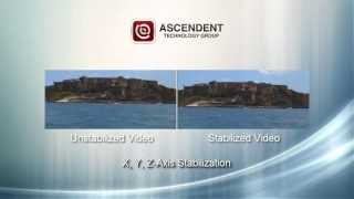 Ascendent Real-time Video  Image Stabilizer Demonstration ASM-PRO