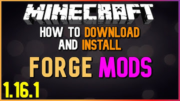 How to Download and Install 1.16.1 Forge Mods!