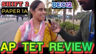Ap Tet Review December 12 Paper 1A Shift 2