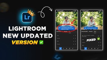 Lightroom New Update! Presets Not Importing Problem Solved✅ | presets could not be imported Problem