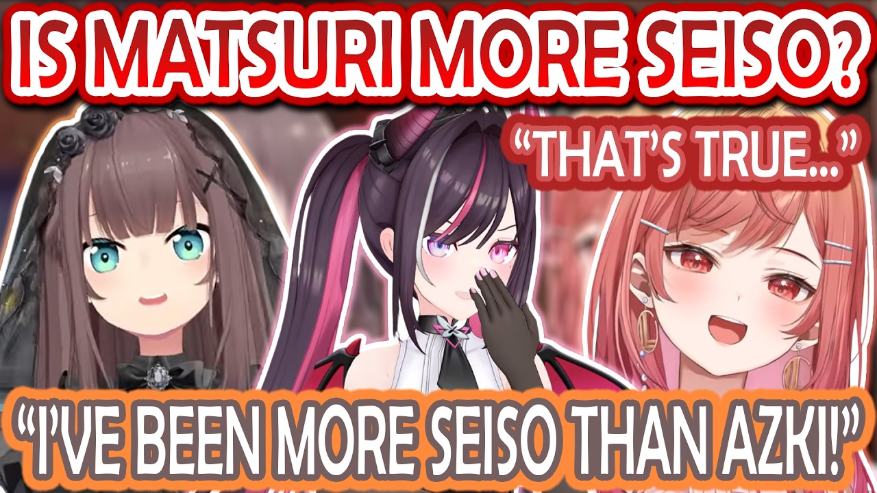 Matsuri Tries to Convince Ririka She's More Seiso Than AZKi Now