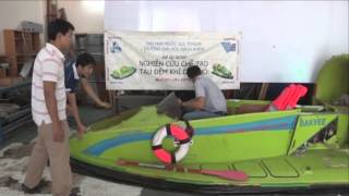 Tàu đệm khí đầu tiên của Việt Nam