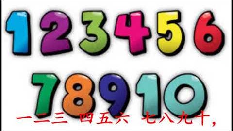 Chinese Songs for Kids: Number Song
