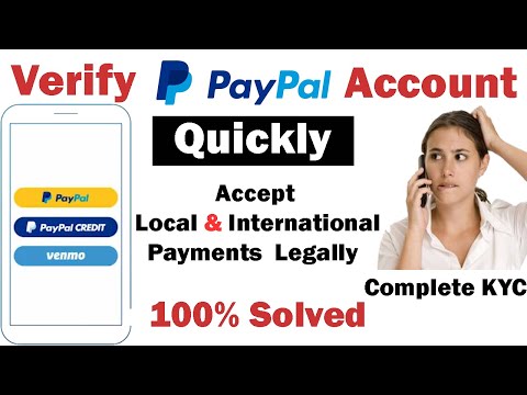 ?How To Verify PayPal Account If Not Verified | ??Receive Local U0026 International Payments | ?KYC 2020