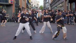 #NG Flash Mob Dancers Nottingham city centre