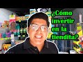 ¿Cómo hacer una inversión en una tienda de abarrotes?