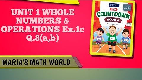 divide and check your answer class4|oxford countdown class4 Ex.1c Q. 8(a,b)@Mariamathworld