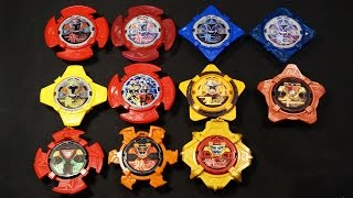 手裏剣戦隊ニンニンジャー 食玩版 SG忍シュリケン Shuriken Sentai Ninninger SG Ninshuriken