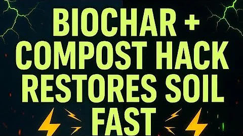 Biochar + Compost Hack Revives Dead Soil FAST — The Shortcut Gardeners Swear By