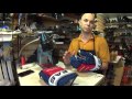 Основная проблема ремонта хоккейных краг. Материал для ремонта перчаток.