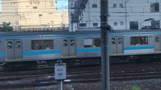 【車窓】JR琵琶湖線225系0番台 A新快速 京都駅手前ジョイント音