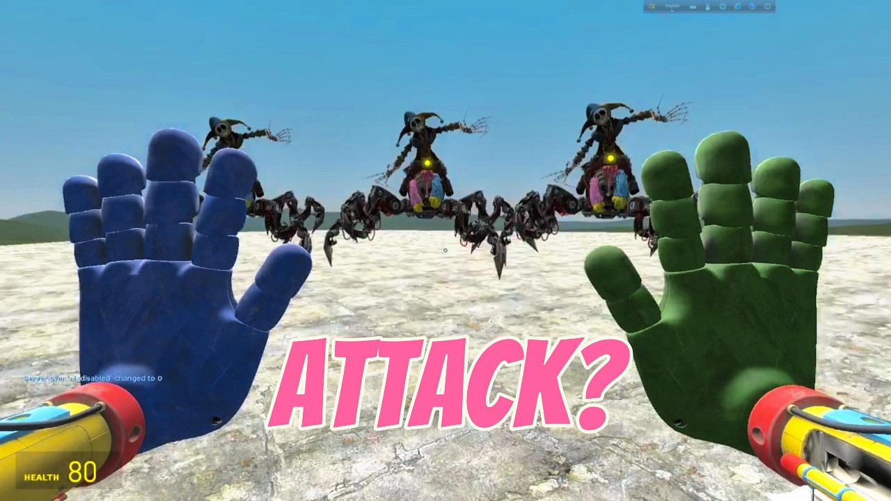 Surviving Poppy Playtime Chapter 5 On Garrys Mod - YouTube