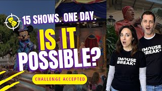 Every Disneyland Show in One Day?!? | Show Challenge