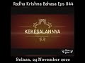 Sinopsis sinetron radha krishna bahasa indonesia eps 44