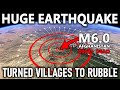 Shallow M6.0 Earthquake hits Afghanistan causing Widespread Devastation