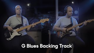 Backing Track - G Blues / Further On Up The Road - Guitar