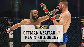 Ottman Azaitar vs Kevin Koldobsky | FREE MMA Fight | BRAVE CF 2