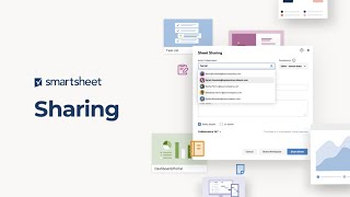 How to Share Your Work in Smartsheet