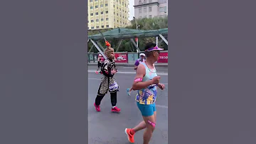 Wukong Participated In The 2025 China S Urumqi Marathon Funny Fun Sports 
