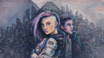 Cyberpunk Flavored Painting Session