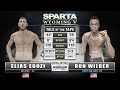 Sparta Wyoming 5 Elias Egozi vs Ron Wilder MMA