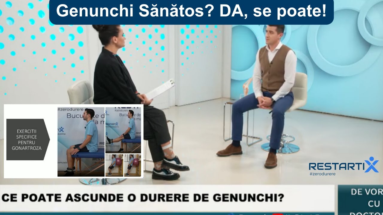 Cum să gestionezi durerea de genunchi FĂRĂ OPERAȚII - ALEXANDRU ILIE la  De vorbă cu doctorul