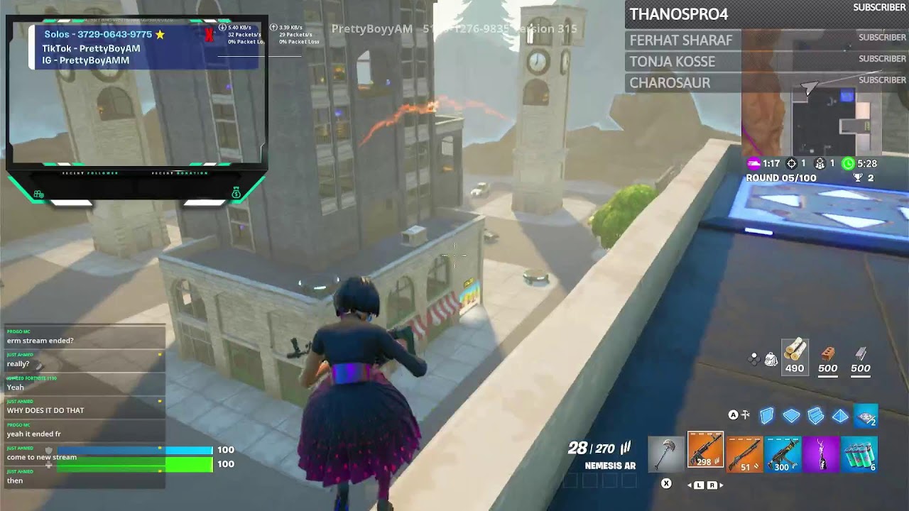 Fortnite Live Event Right Now! +Customs! JOIN YouTube