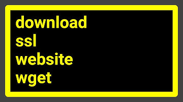 Wget returning error: "Unable to establish SSL connection."